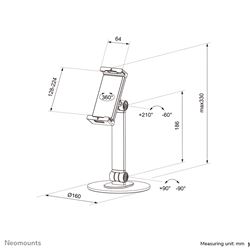 Neomounts tablet stand image 12